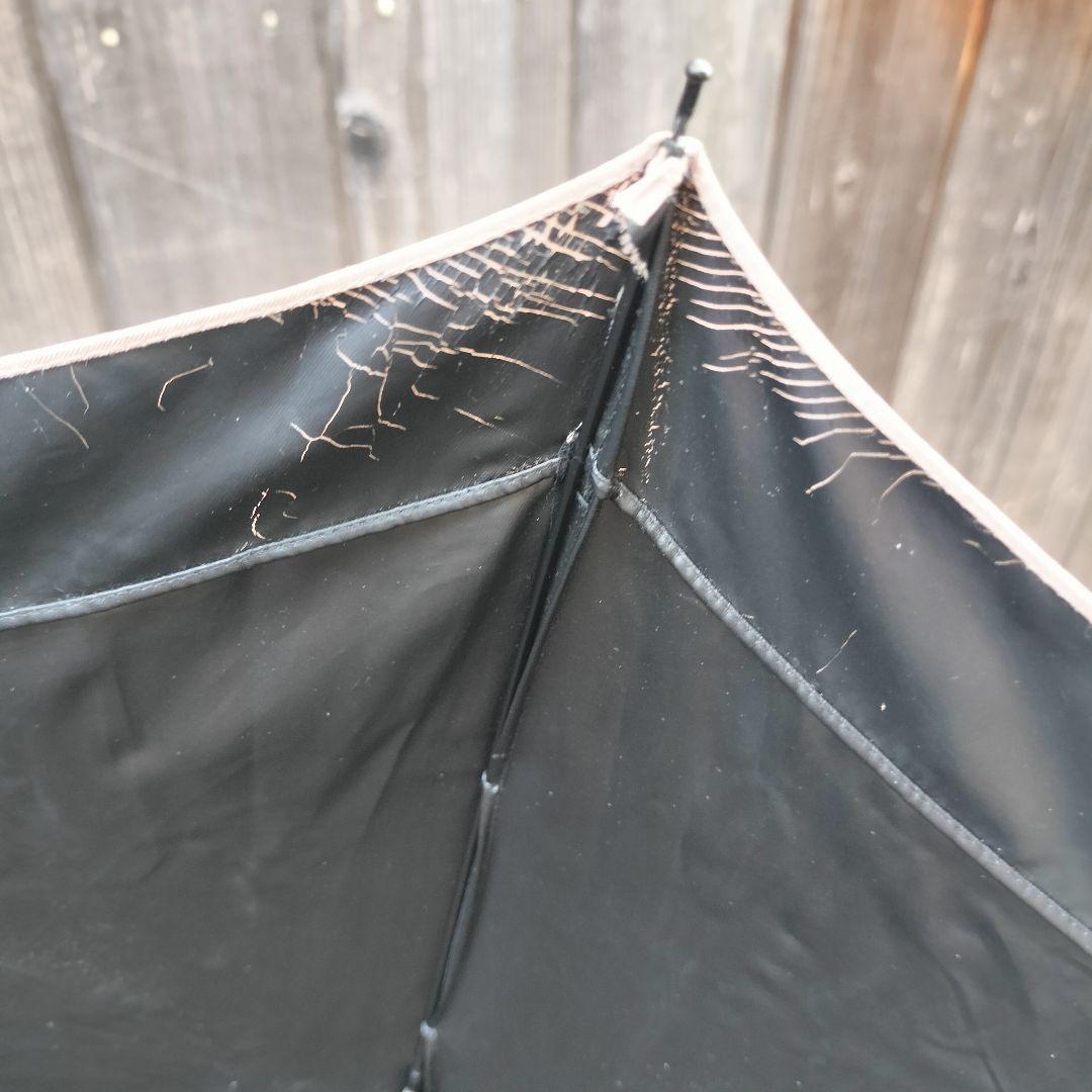 サンバリア100　折りたたみ傘　日傘　バイカラー