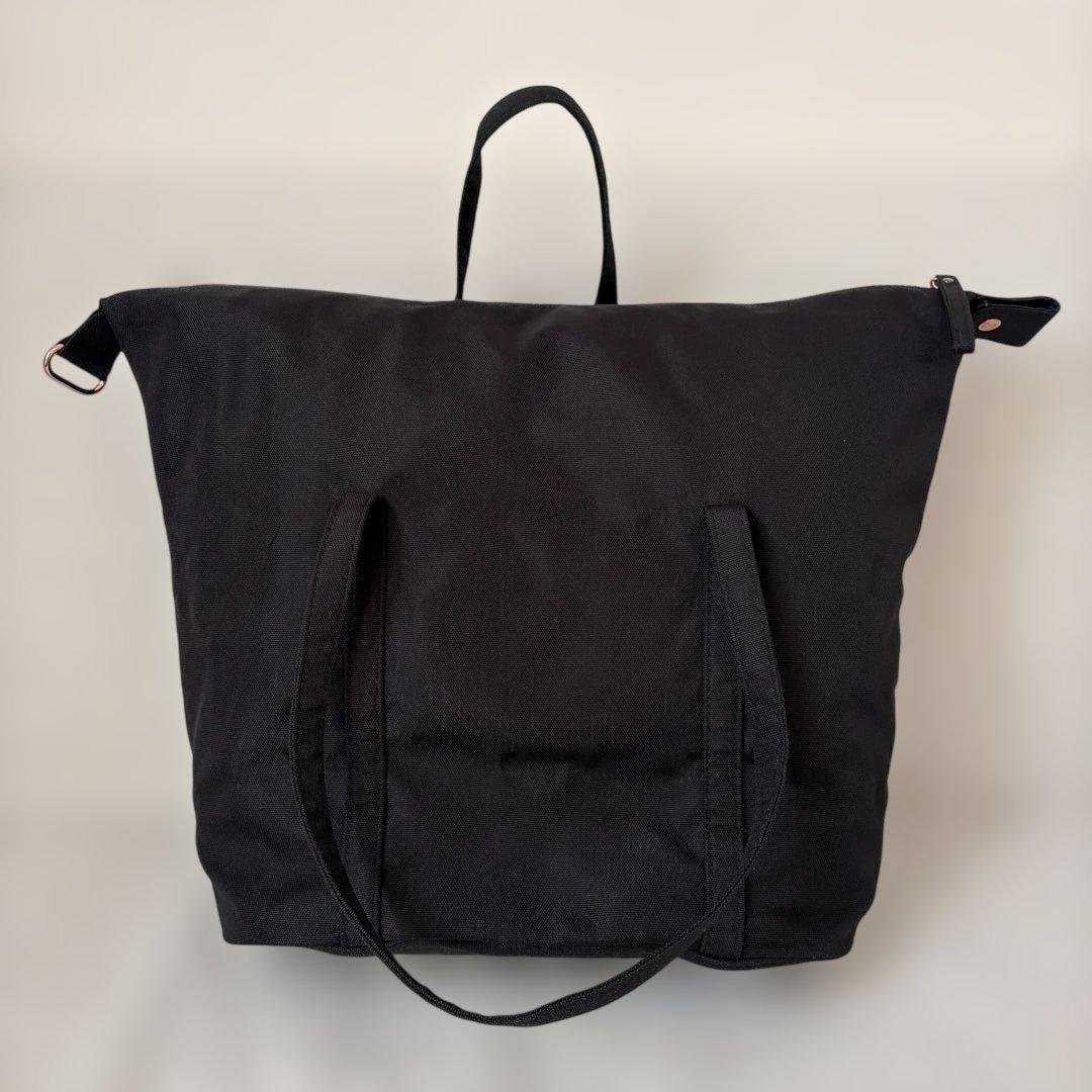 レペット　トートバック2way ダンスバック　黒ナイロンバック美品　ママバック