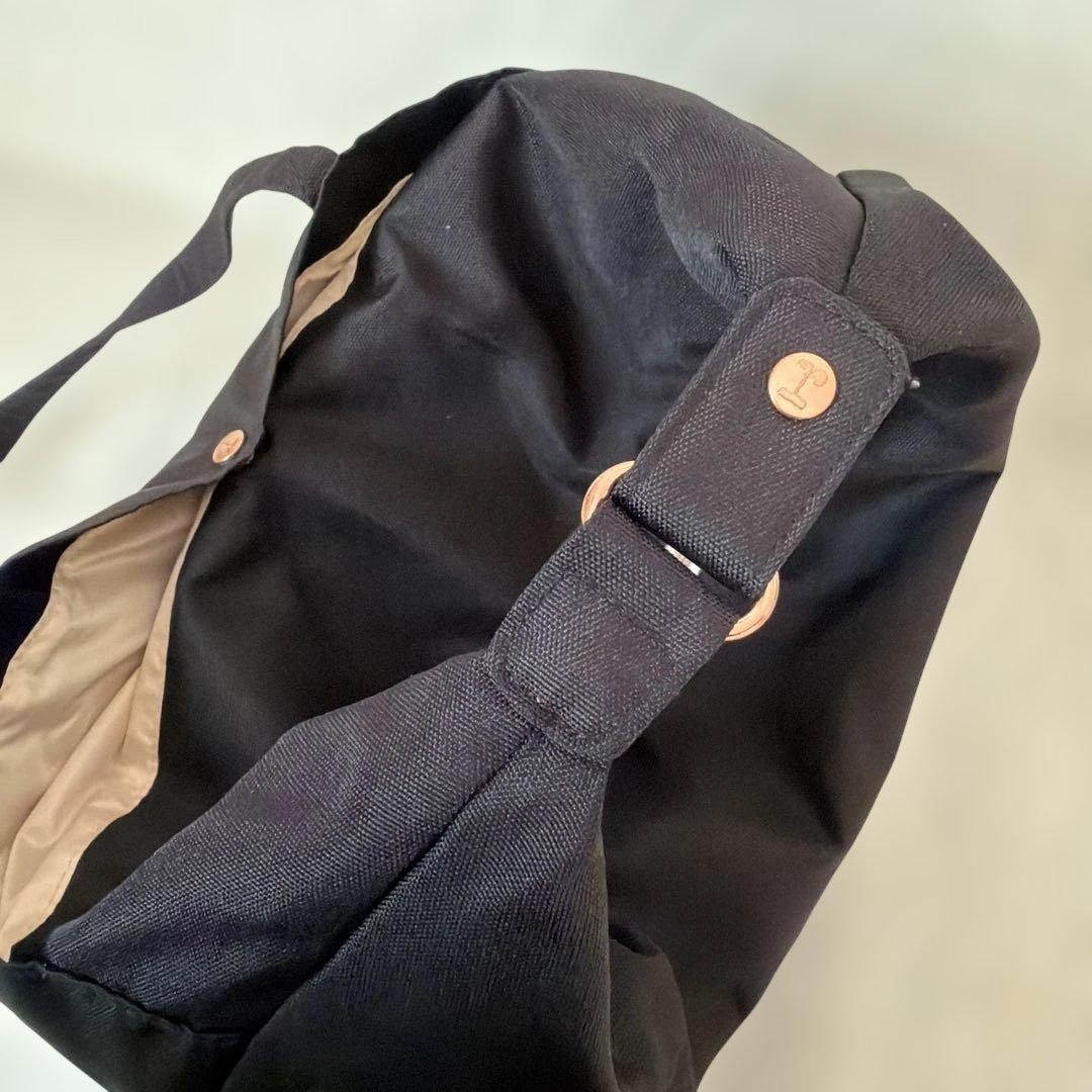 レペット　トートバック2way ダンスバック　黒ナイロンバック美品　ママバック