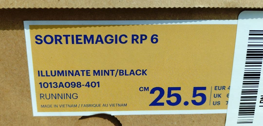 ASICS ソーティマジックRP6/NIKEペガサスターボネクストネイチャー