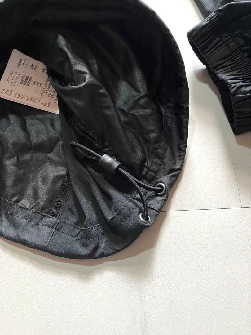 【美品】00s NIKE TOTAL90 ピステスーツセットアップ　黒/赤　M