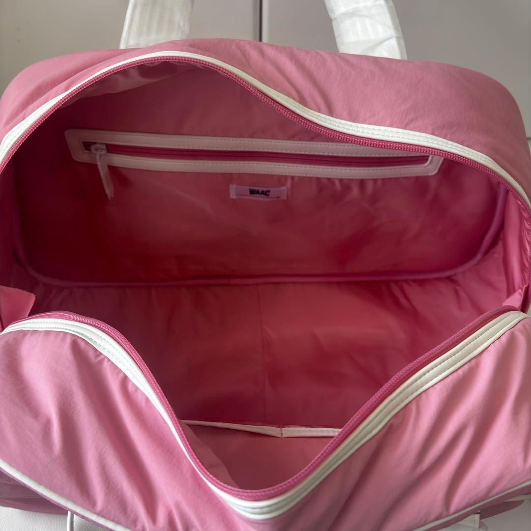 【新品】WAAC レディース　ボストンバッグ　シューズバック　ピンク　2点