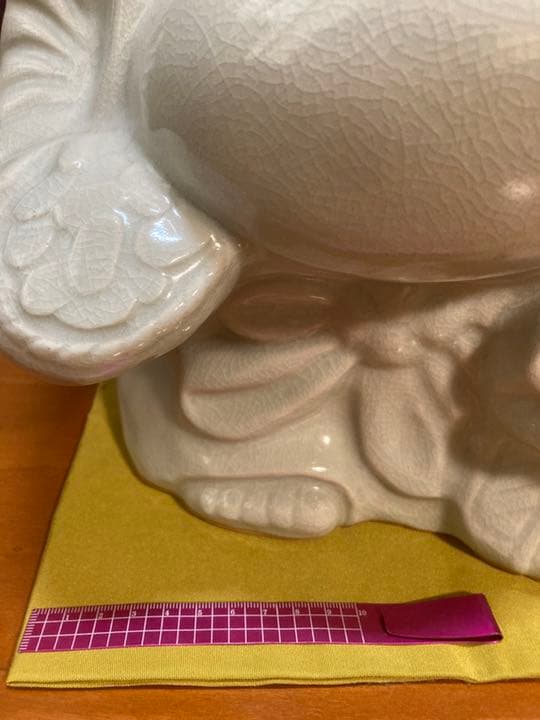 大きくお値下げ＊近々アカウント削除/【萩焼天鵬山窯】お顔◎布袋様の置物/七福神