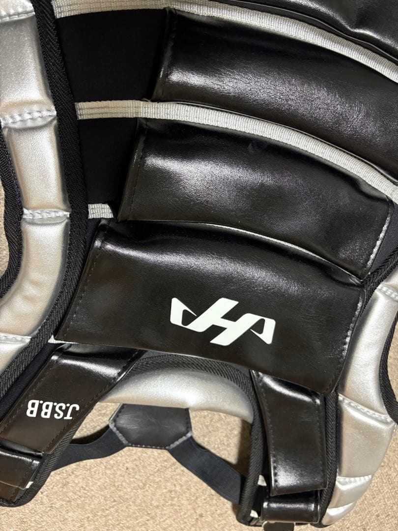 キャッチャー 防具 セット ブラック/シルバー ハタケヤマ