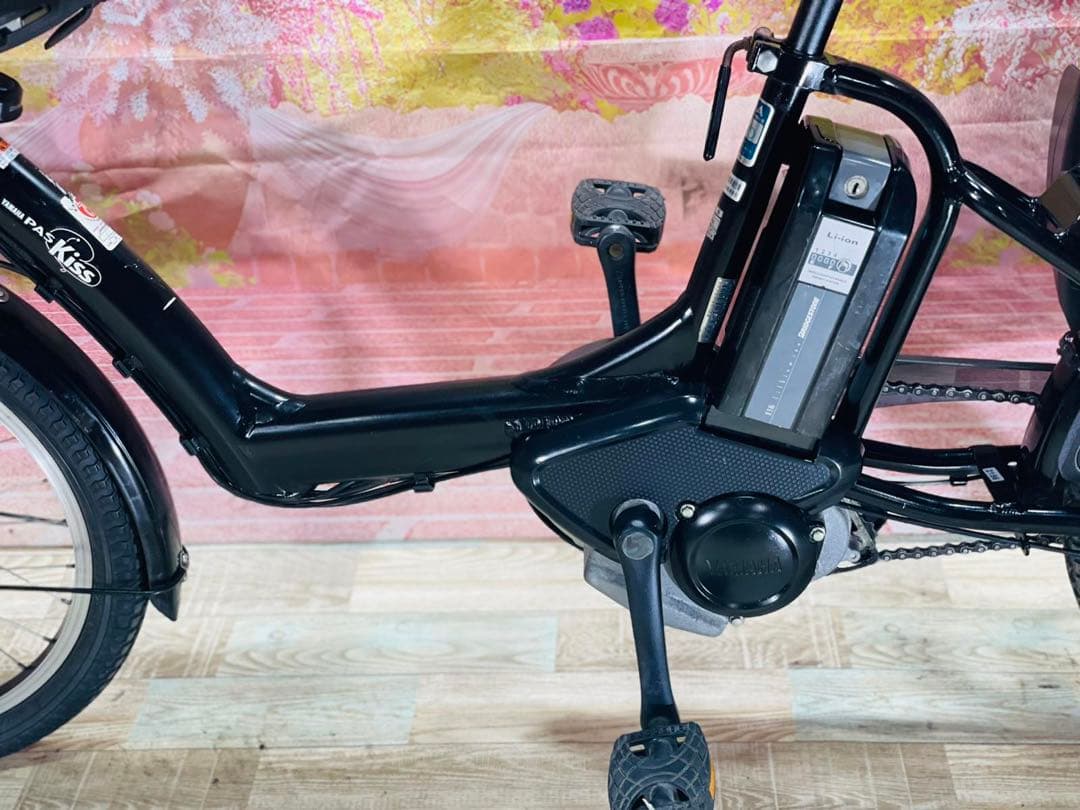 K2156 電動自転車ヤマハ子供乗せ 20インチ 8.9Ah ブラック