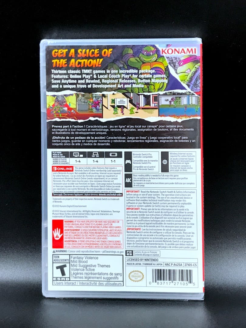 ニンジャタートルズ カワバンガ コレクション switch ニンテンドースイッチ