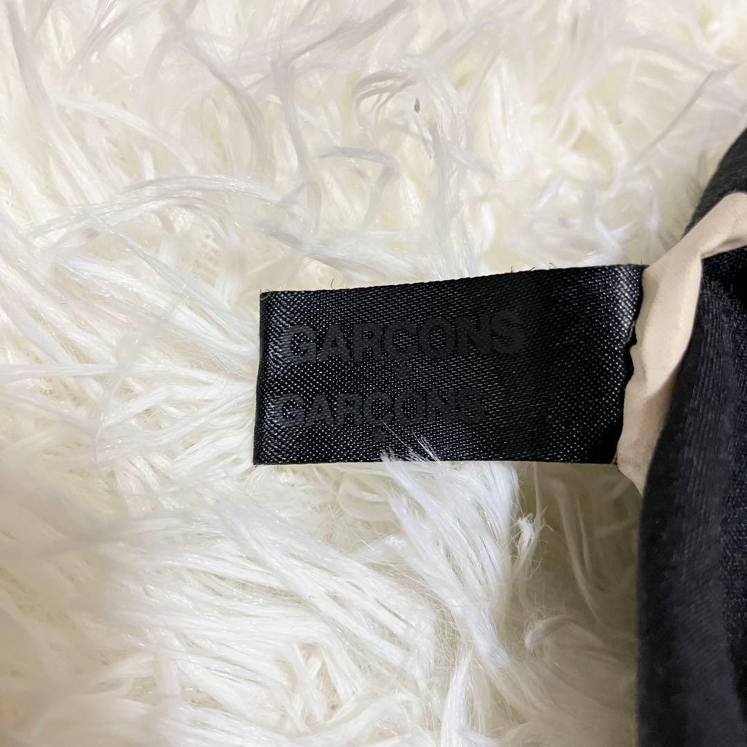 美品 コムデギャルソン コムコム AD2015 ポリ縮 ワンピース 丸襟