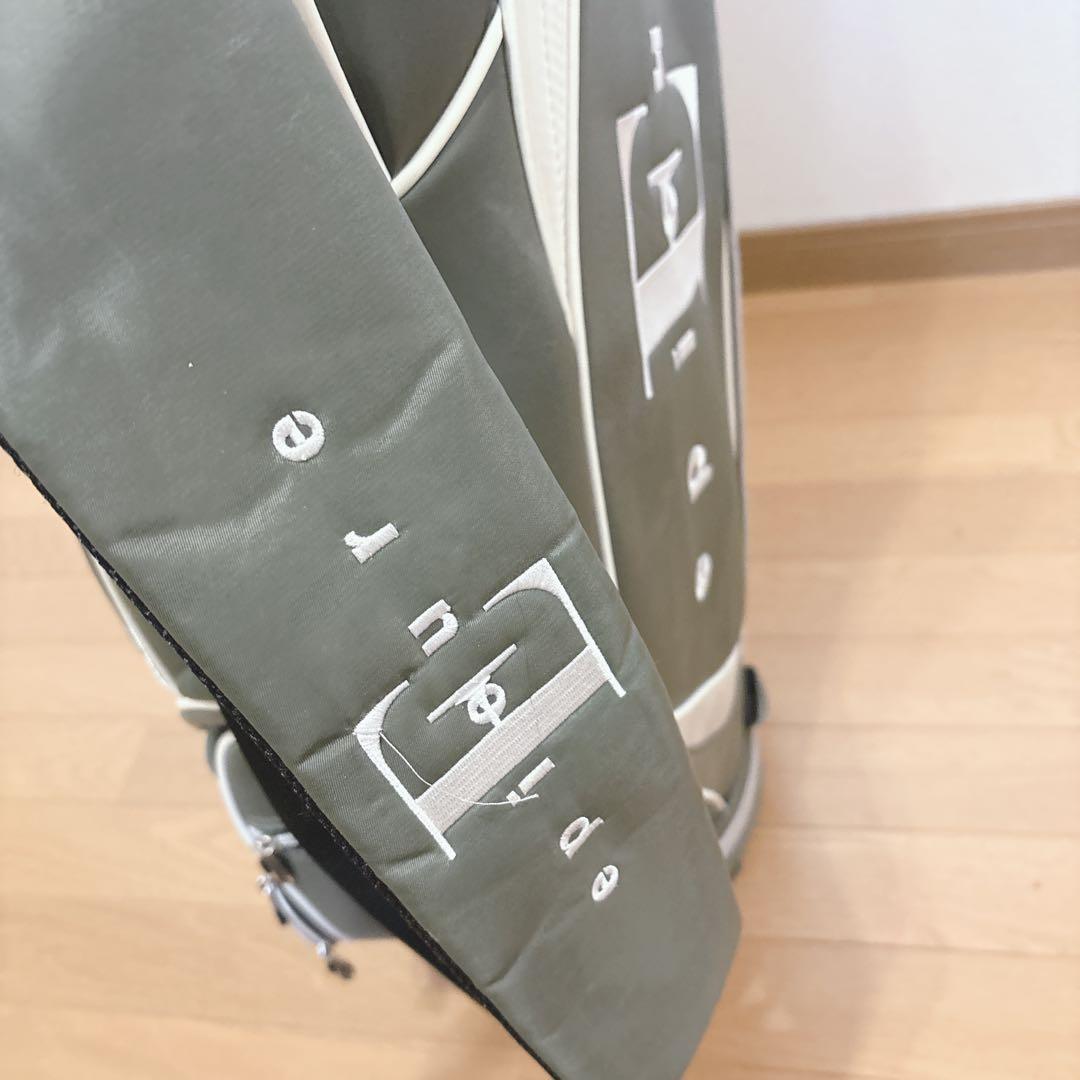 K403 EPICURE エピキュール キャディバッグ オリーブグリーン