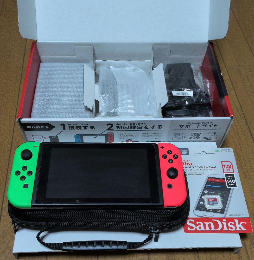【美品】2021年製Nintendo Switch