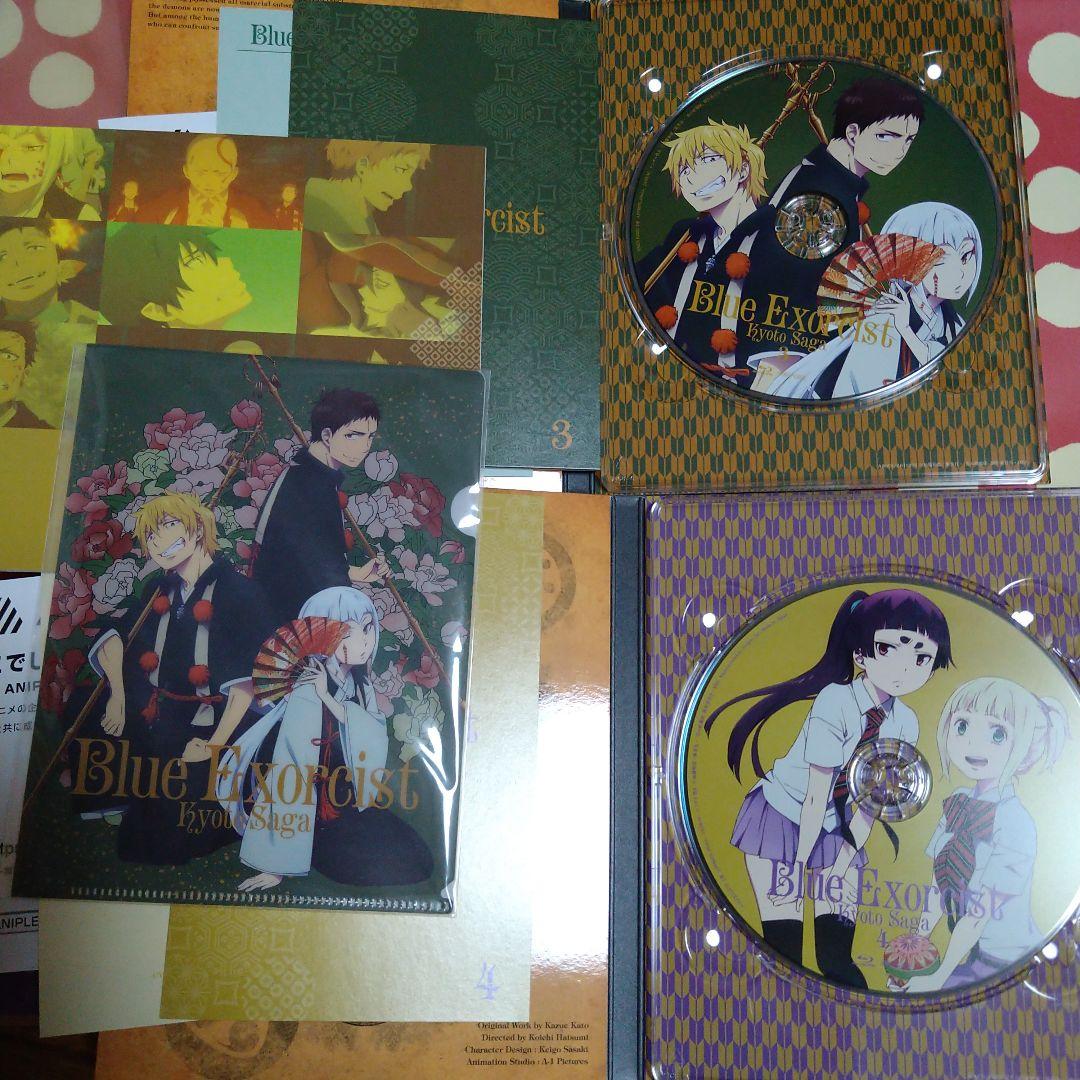 青の祓魔師(エクソシスト) 京都不浄王篇 ブルーレイ　全６巻　予約特典色紙　③