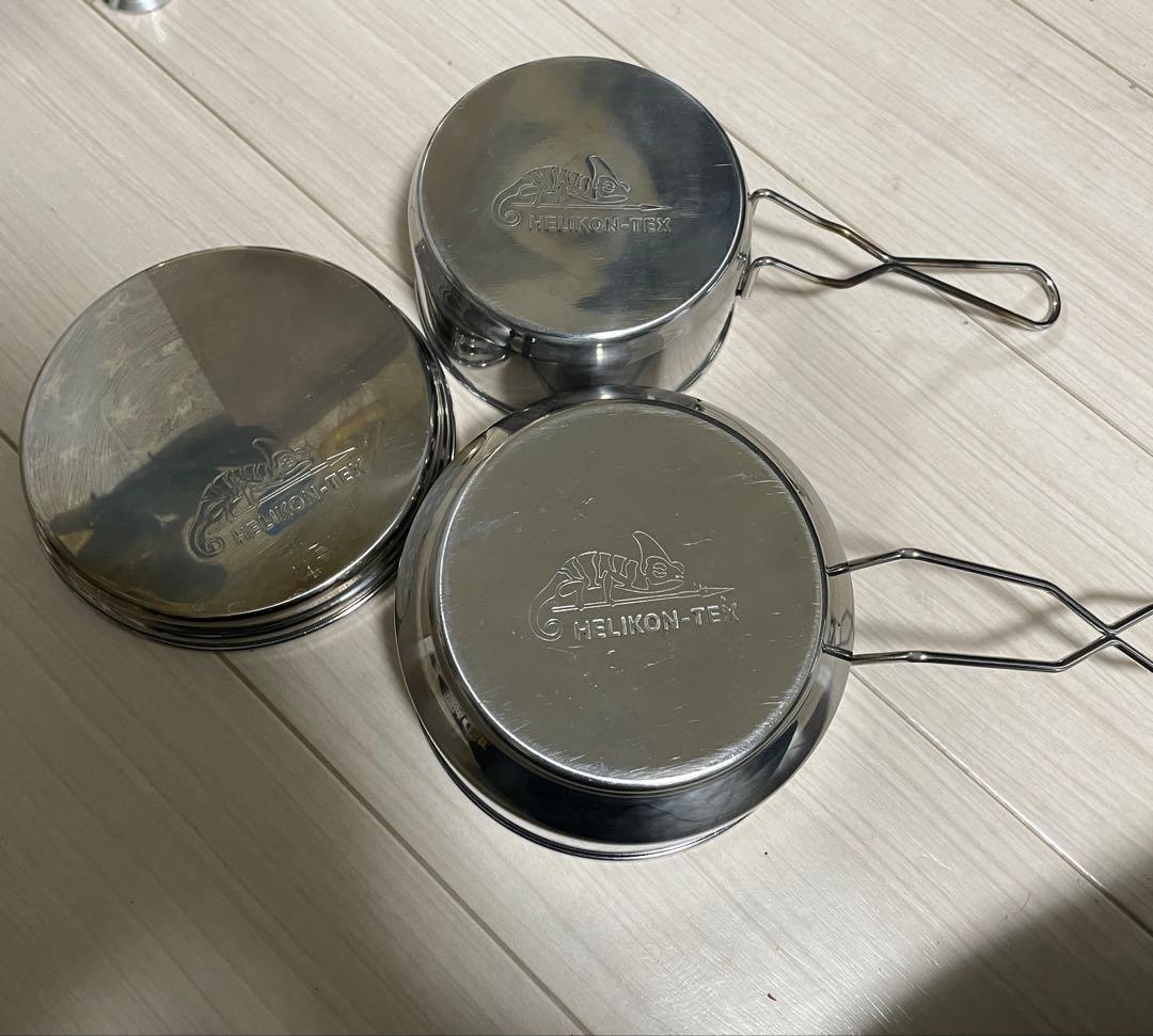 helikontex チェコ軍メスキットクッカーセット　asobitoケース付き