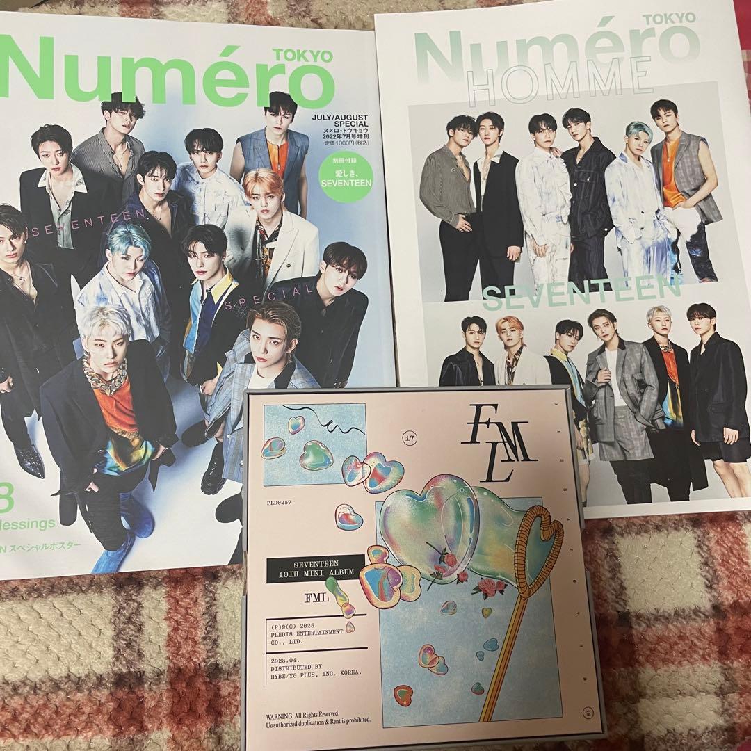 SEVENTEEN グッズ トレカ CD 雑誌セット ディノ ミンギュ 等