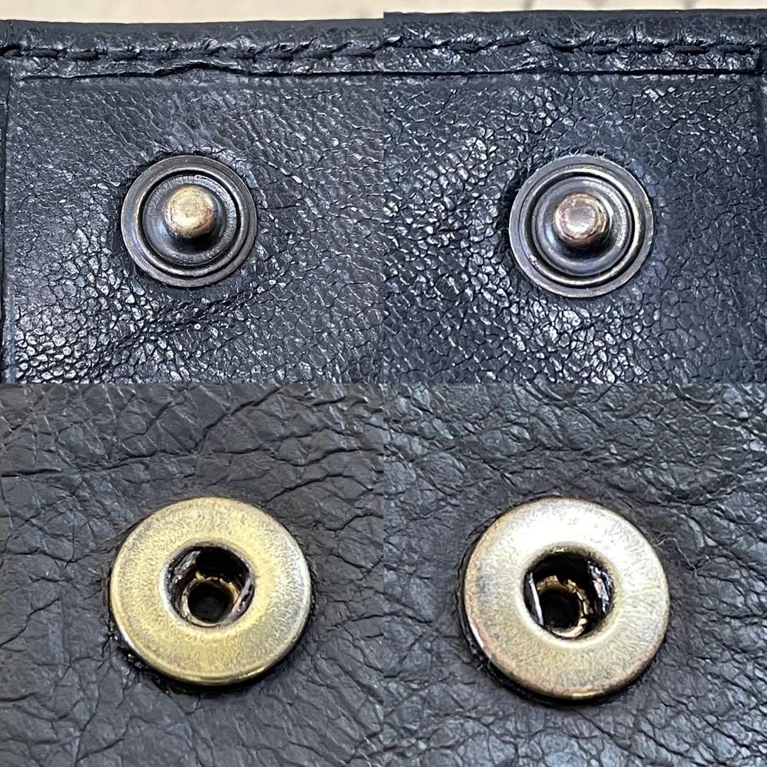 バレンシアガ キーケース ６連 鍵 革 黒 FR201