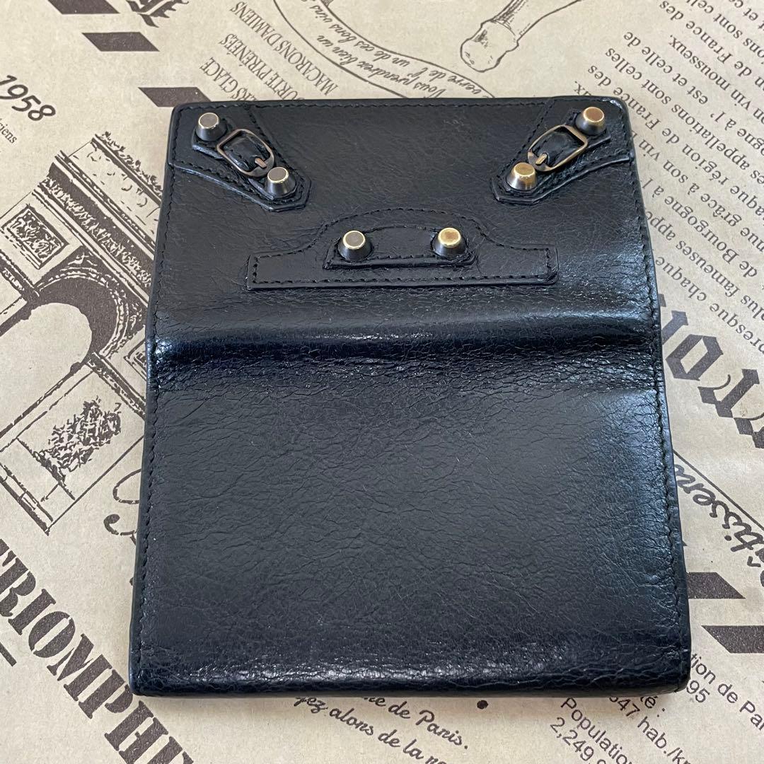 バレンシアガ キーケース ６連 鍵 革 黒 FR201