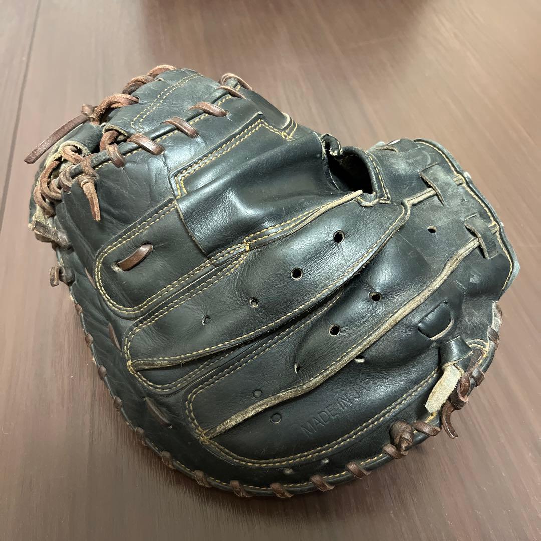 ZETT 硬式グローブ 黒