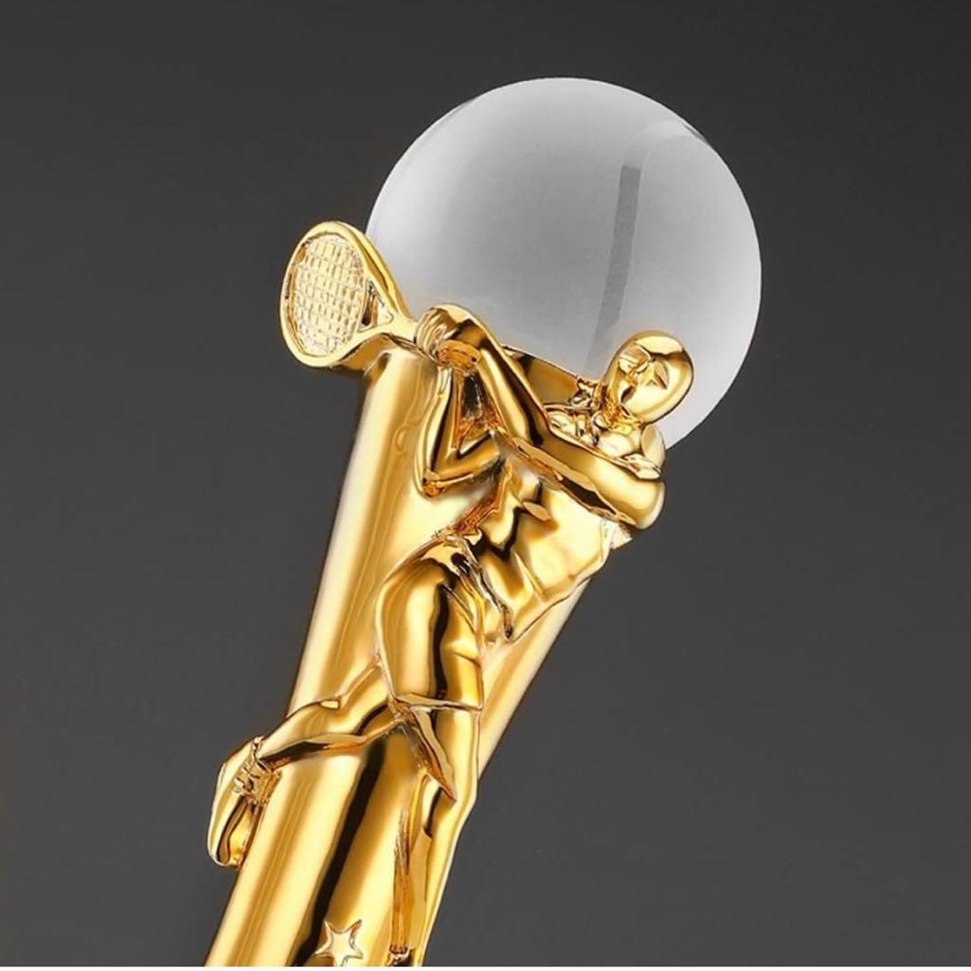 スポーツ テニス トーナメント 優勝トロフィー テニスの試合ダブルチーム賞