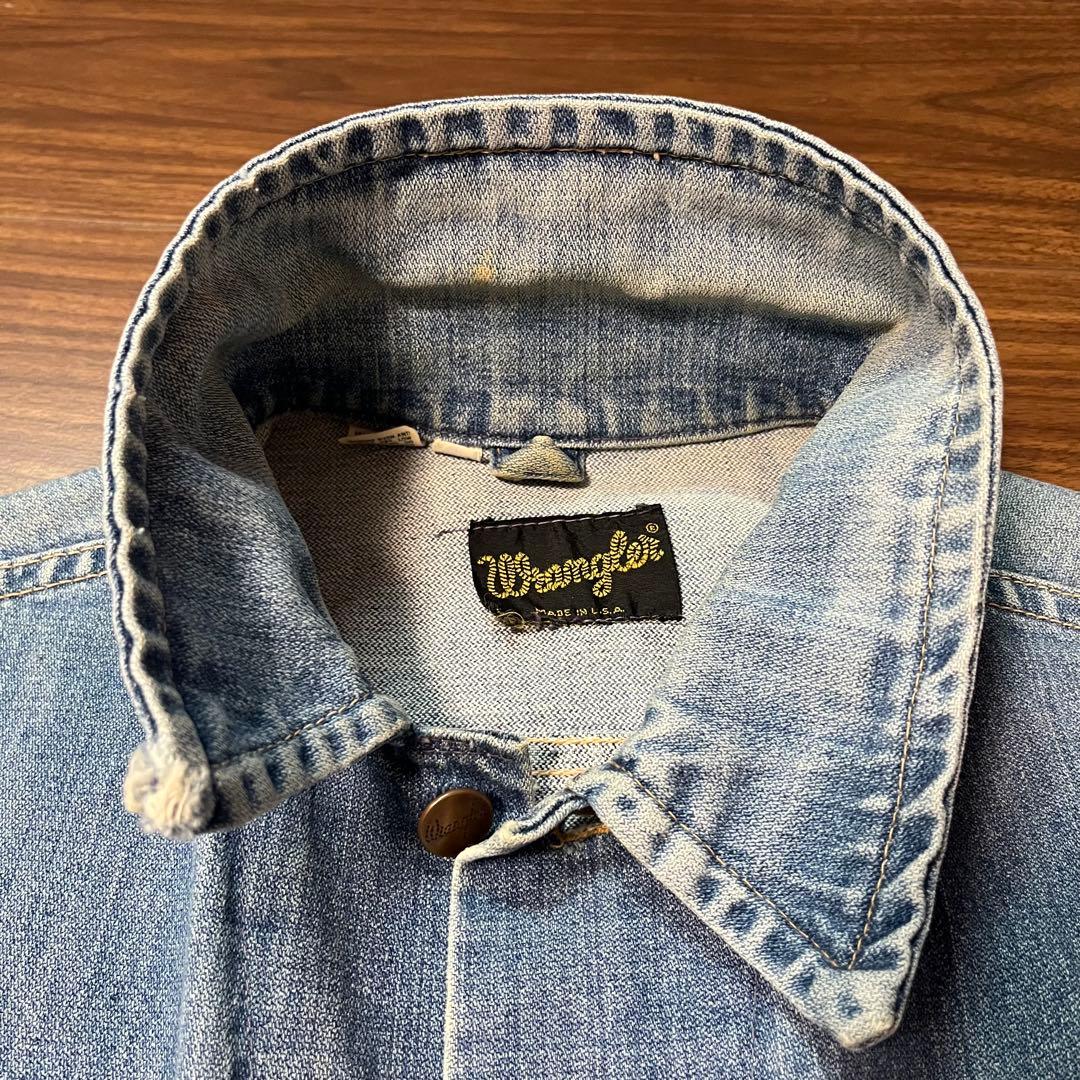 行こうどこまでも  usa製 70s Wrangler 127MJ デニム