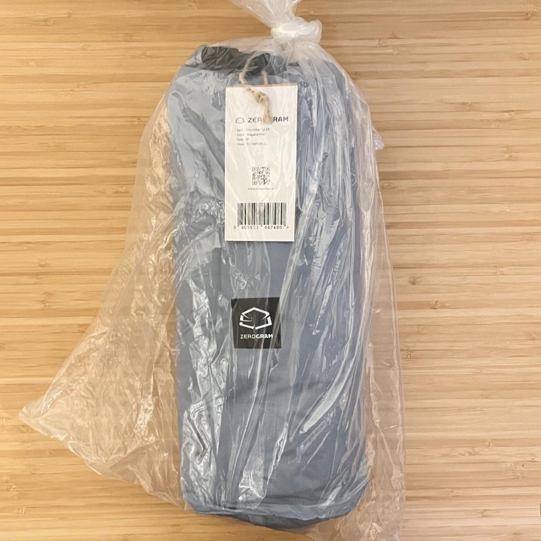 2024年 新品未使用 ゼログラム スルーハイカー 1P ゼロボーン 限定カラー