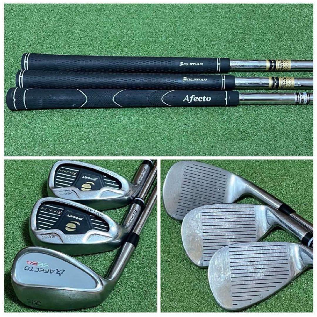 【ORLIMAR】♤レフティ♤ゴルフクラブ10本 フルセット キャディバッグ 男