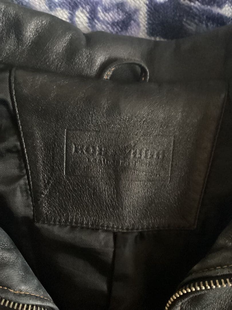 本革 ブラック レザー ジャケット モード V系 archive