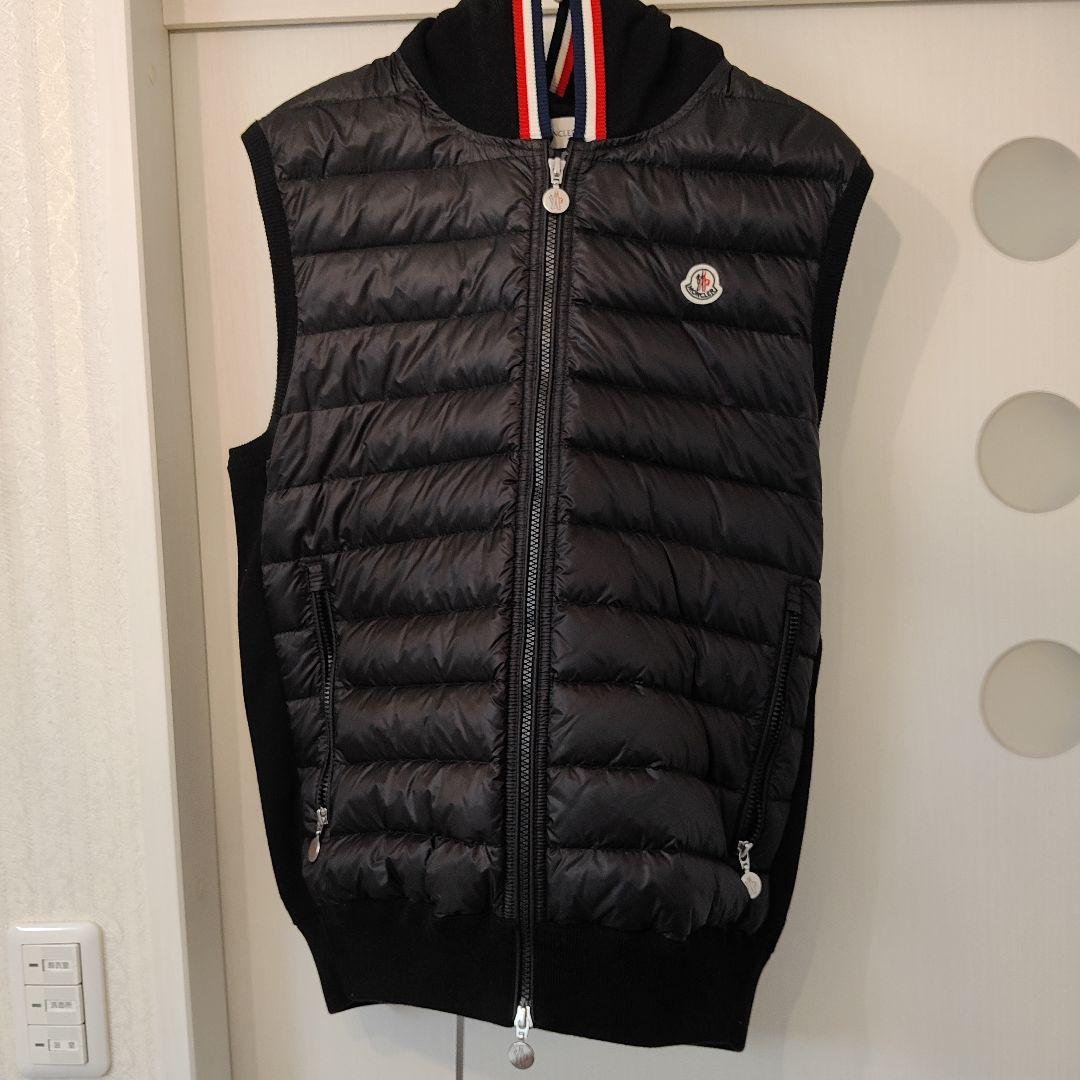 MONCLER モンブラン 黒 ダウンベスト