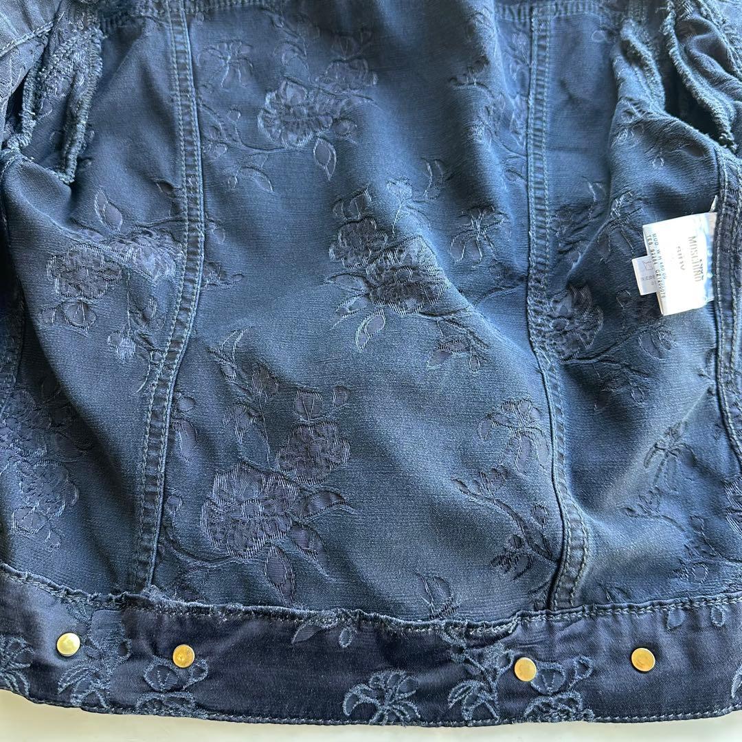 LOVE MOSCHINO モスキーノ フラワージャガードジャケット