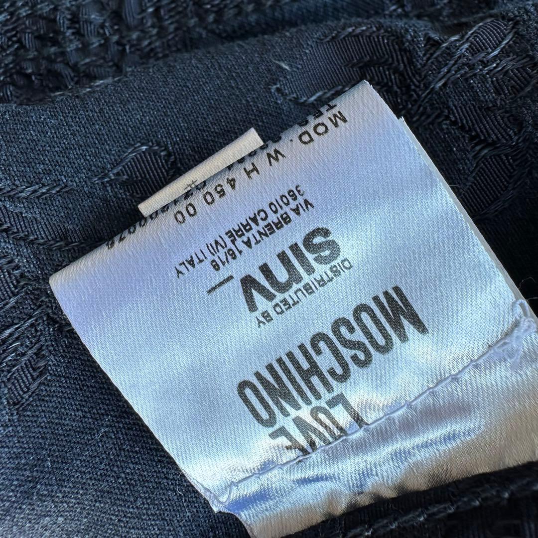 LOVE MOSCHINO モスキーノ フラワージャガードジャケット