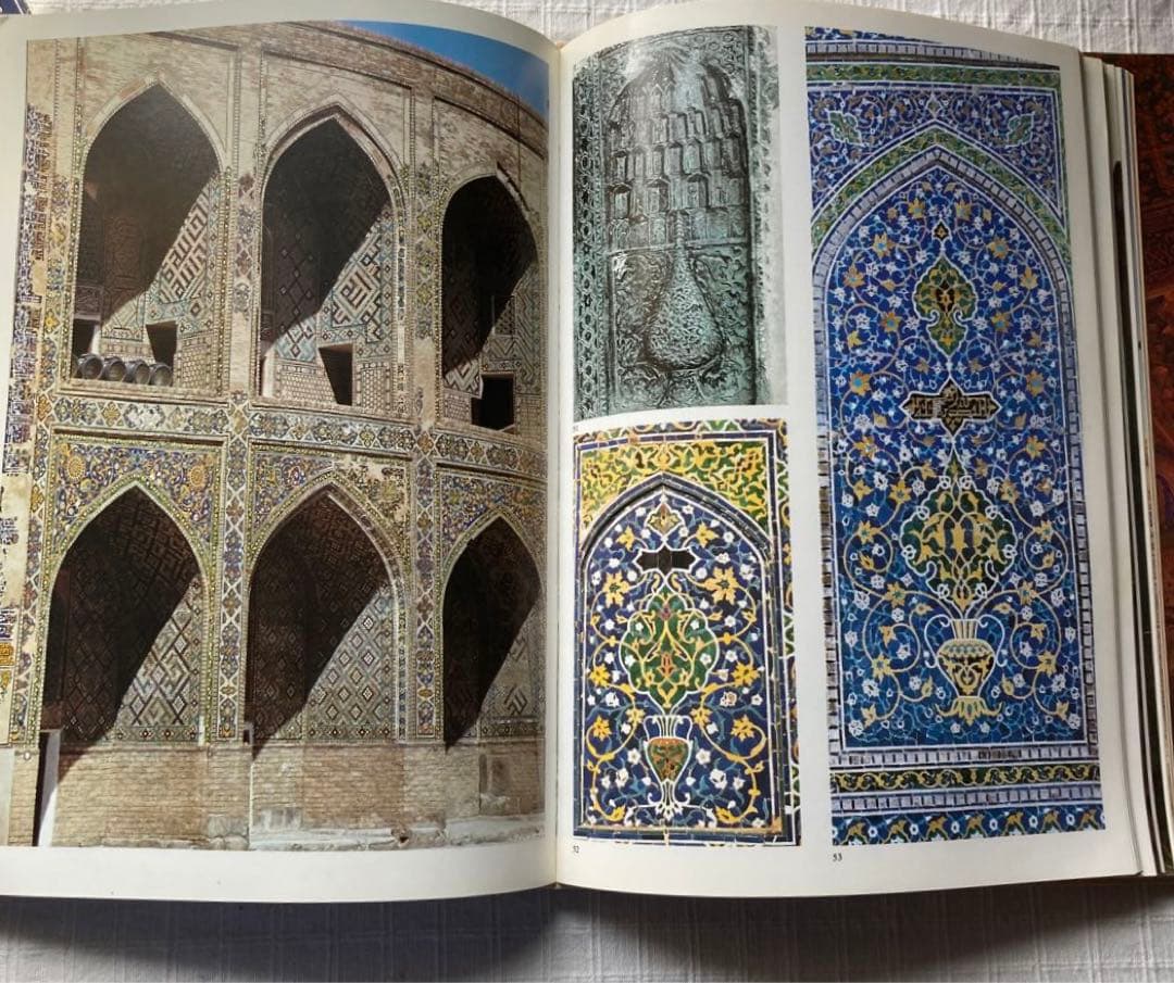 希少　ウズベキスタン　歴史的建造物の写真集　他　現地観光パンフレット