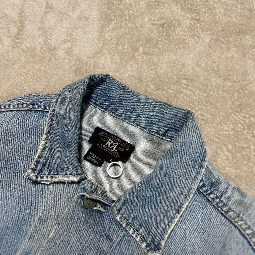 RRL Ralph Lauren 101-J デニムジャケット　三ツ星USA製