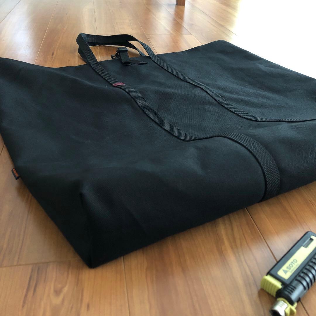 あみ様オーダーサイズチェアー用バッグブラック8号帆布生地2点