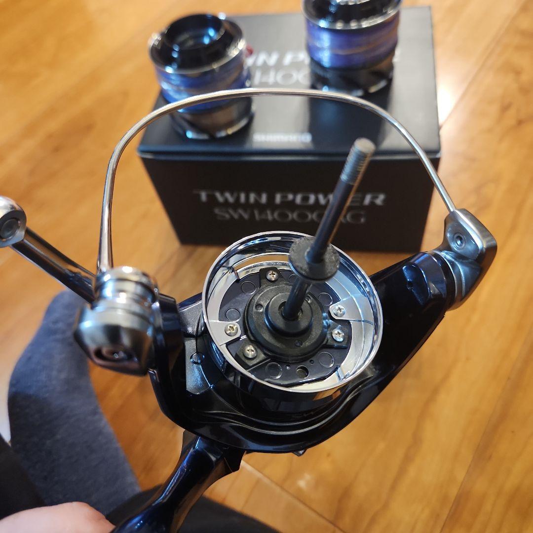 シマノ ツインパワーSW 14000XG 10000HGスプール+リーダーセット