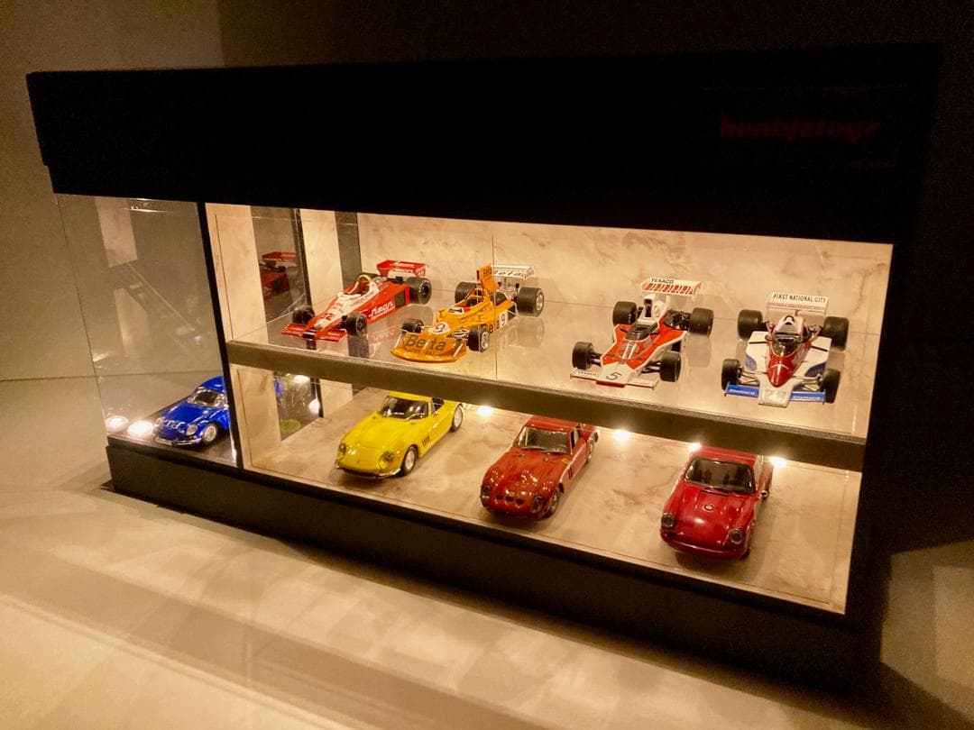 1/43仕様・Liberty Walk風・2層式ディスプレーBOX/ネオジオラマ