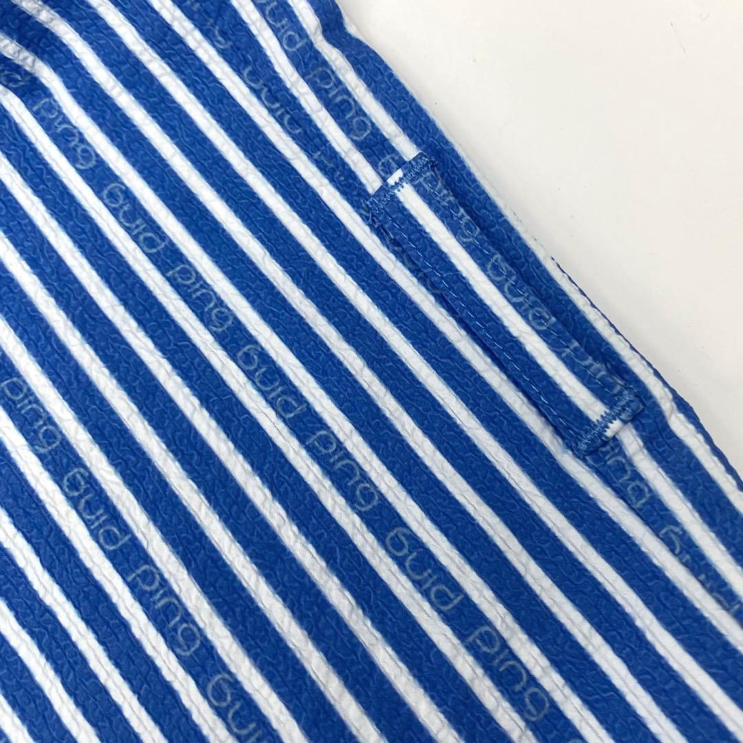 新品 PING ピン ストレッチ サッカー 半袖 ワンピース チュニック ゴルフ