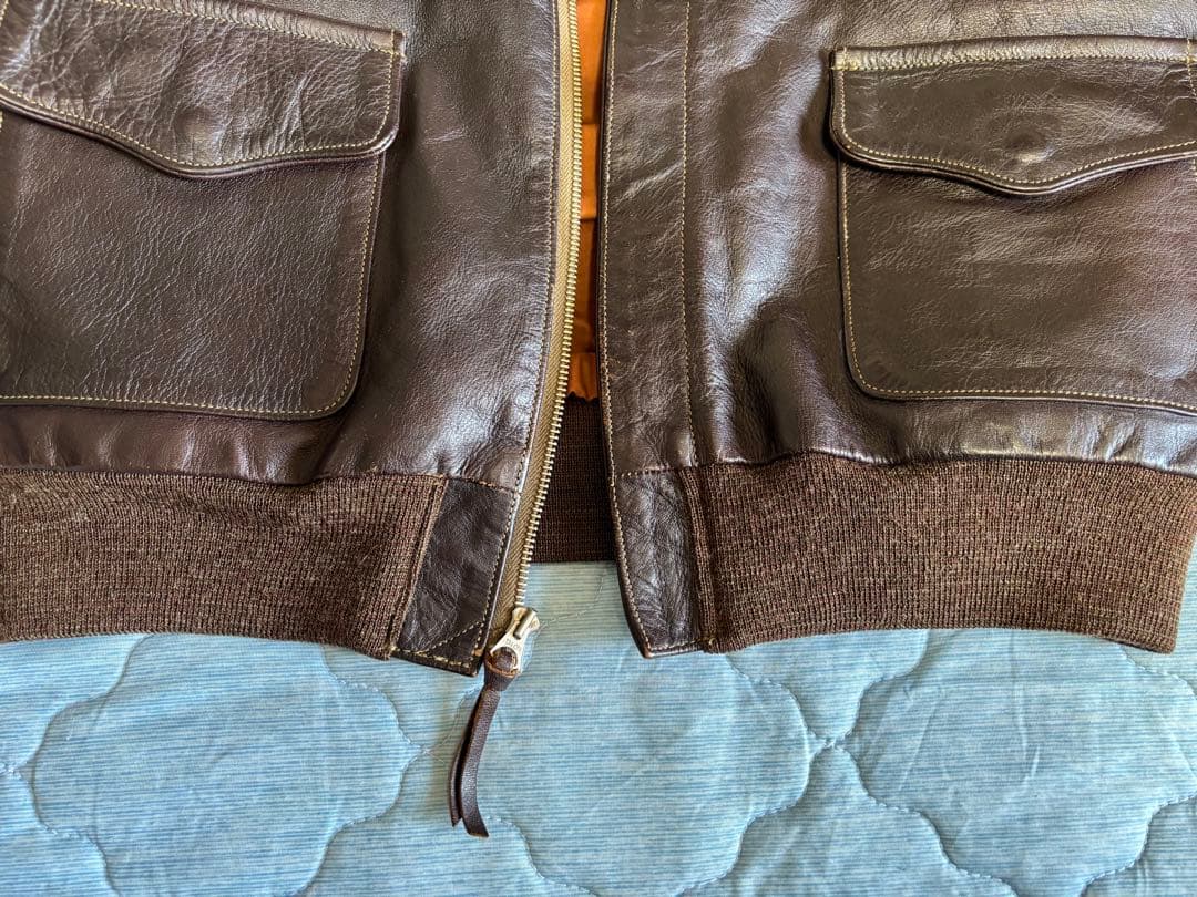 レインボーカントリー A-2 ホースハイド フライトジャケット　サイズ40