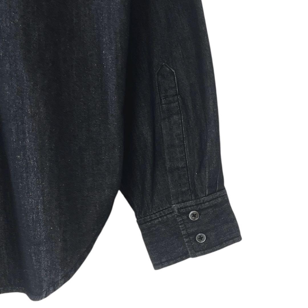 【極美品】ラウンジドレス デニム ボウタイブラウス ブラック 限定 完売品