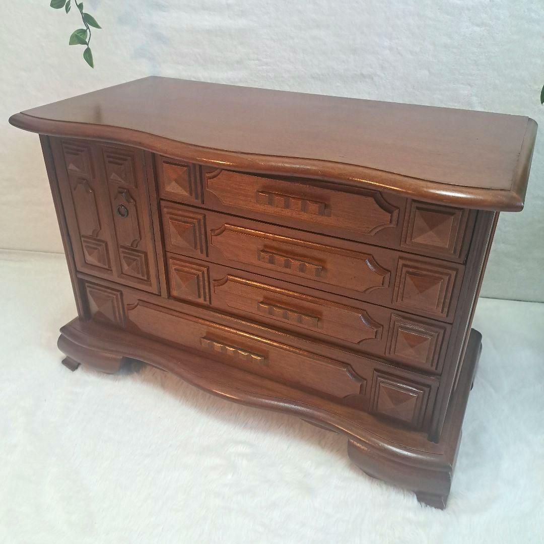 アンティーク　チェスト　薬箪笥 　小箪笥 　薬箱　木製　時代箪笥　アケボノ家具