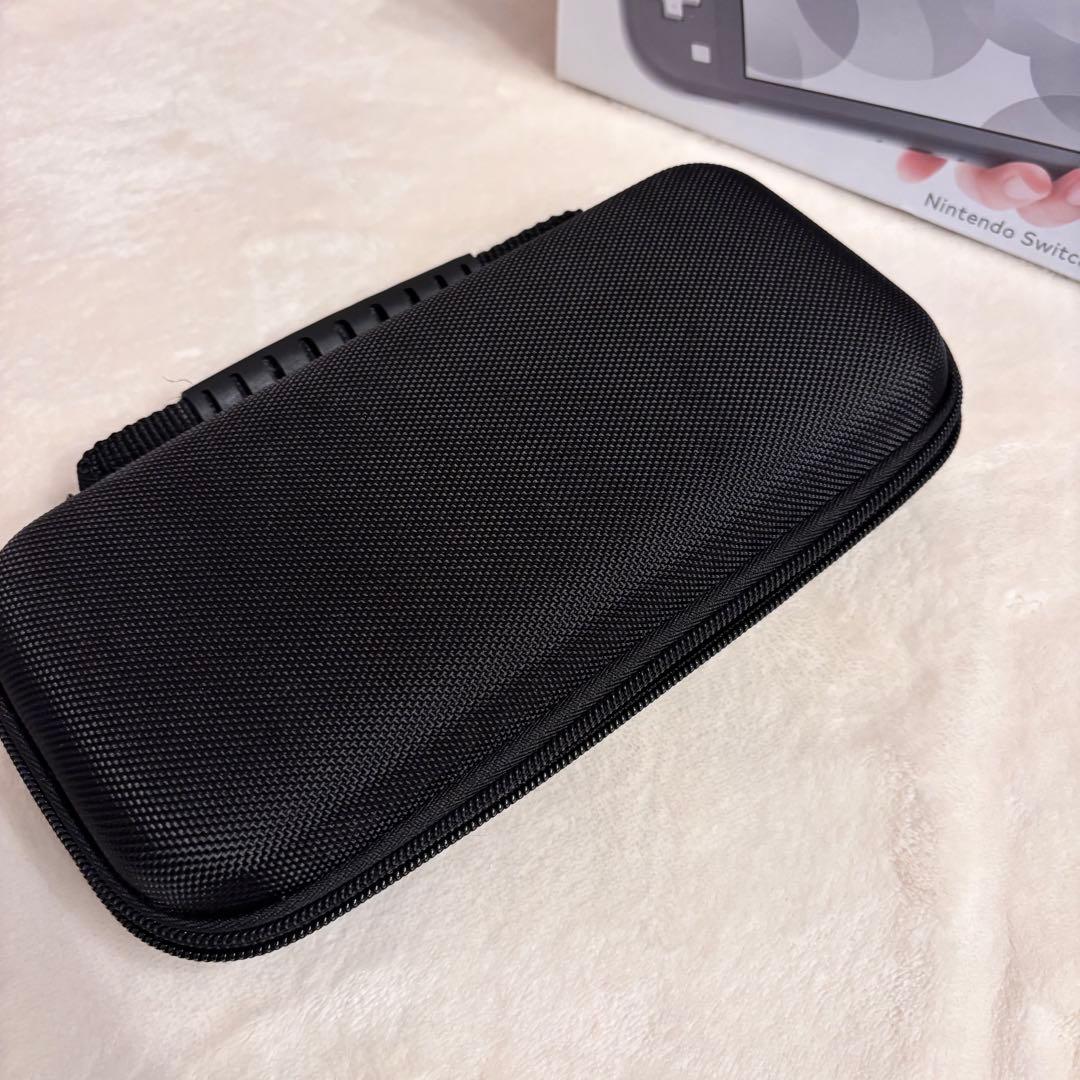 任天堂 Switch lite グレー 本体 美品 ケース付き