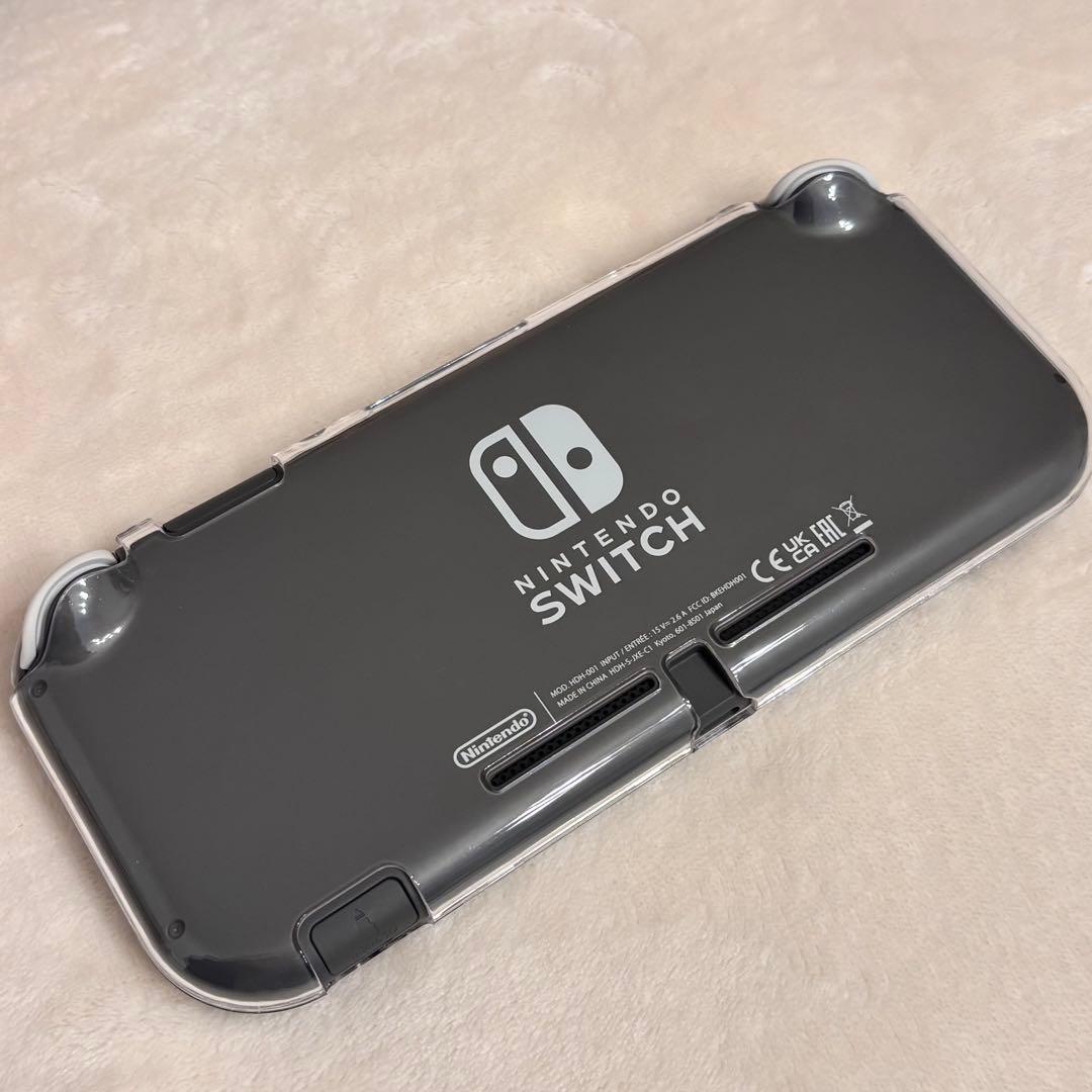 任天堂 Switch lite グレー 本体 美品 ケース付き