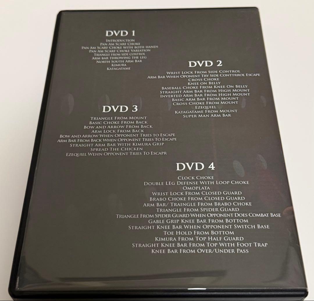 BJJ ベルナルド・ファリア　DVD4枚組　柔術　英語