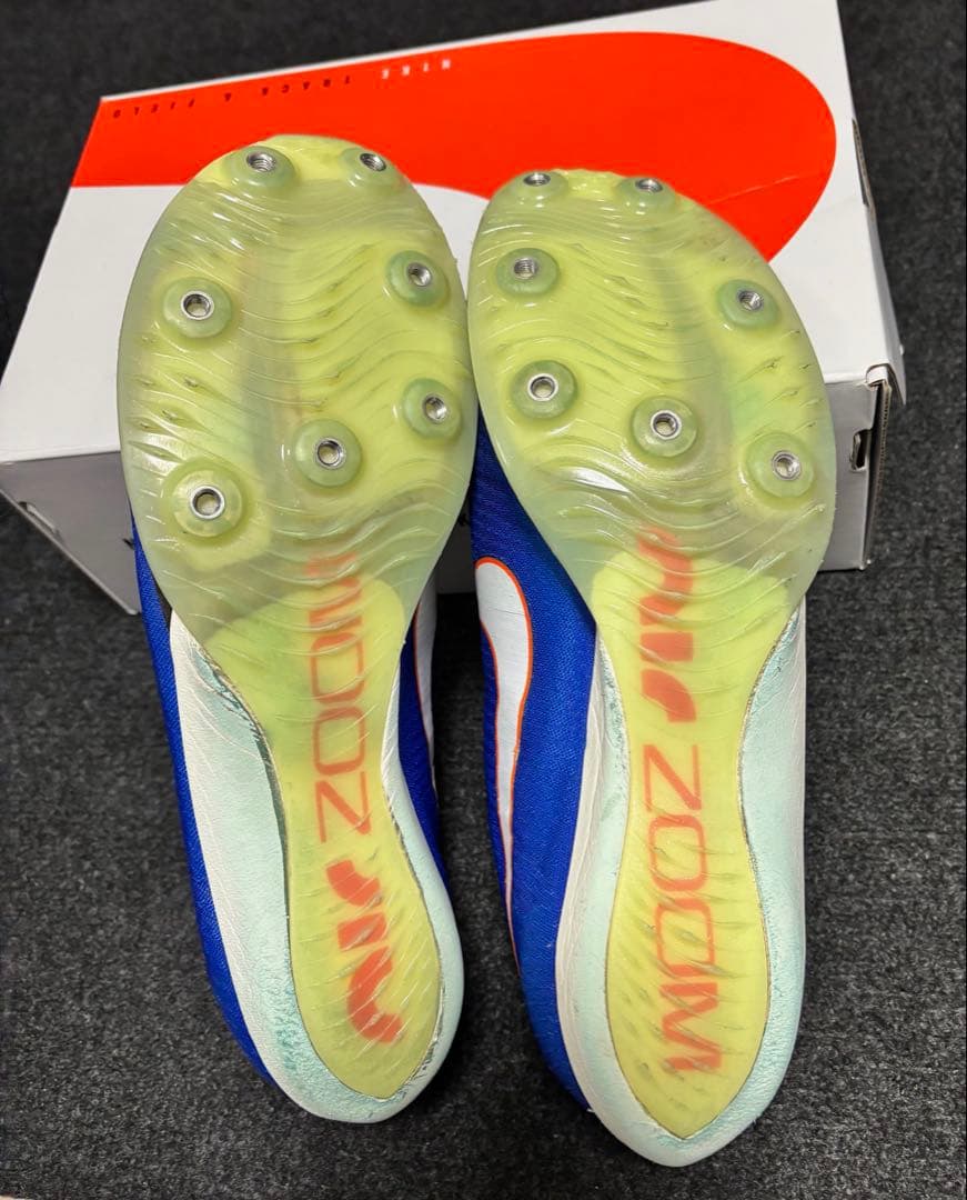 k*0様 Nike エアズーム マックスフライ 青 27.0cm【極美品】max