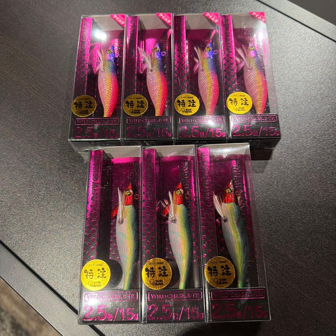 スクイッドマニア　ワイルドチェイス　B−TR 2.5号　烏賊Style限定