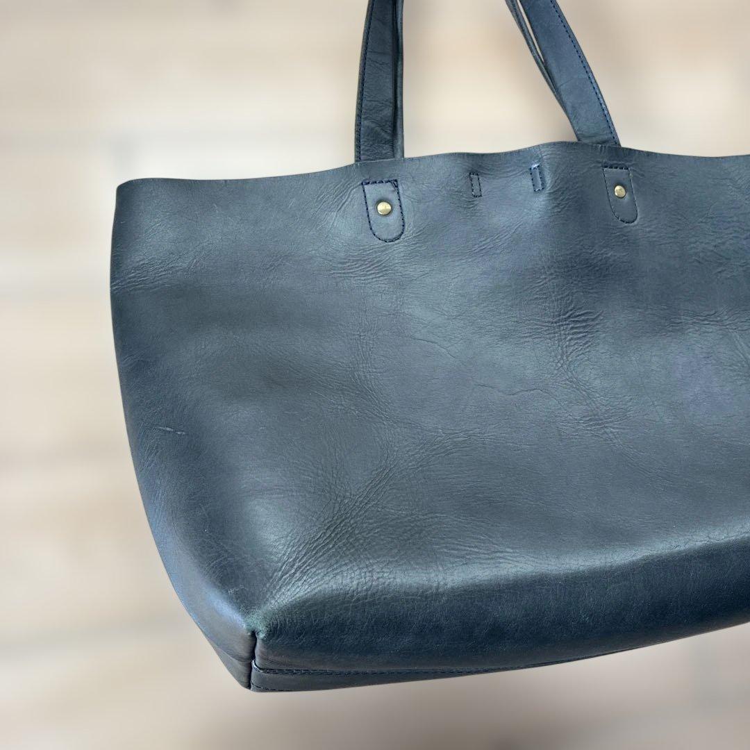 SLOW×Lui's コラボ 本革 レザートートバッグ