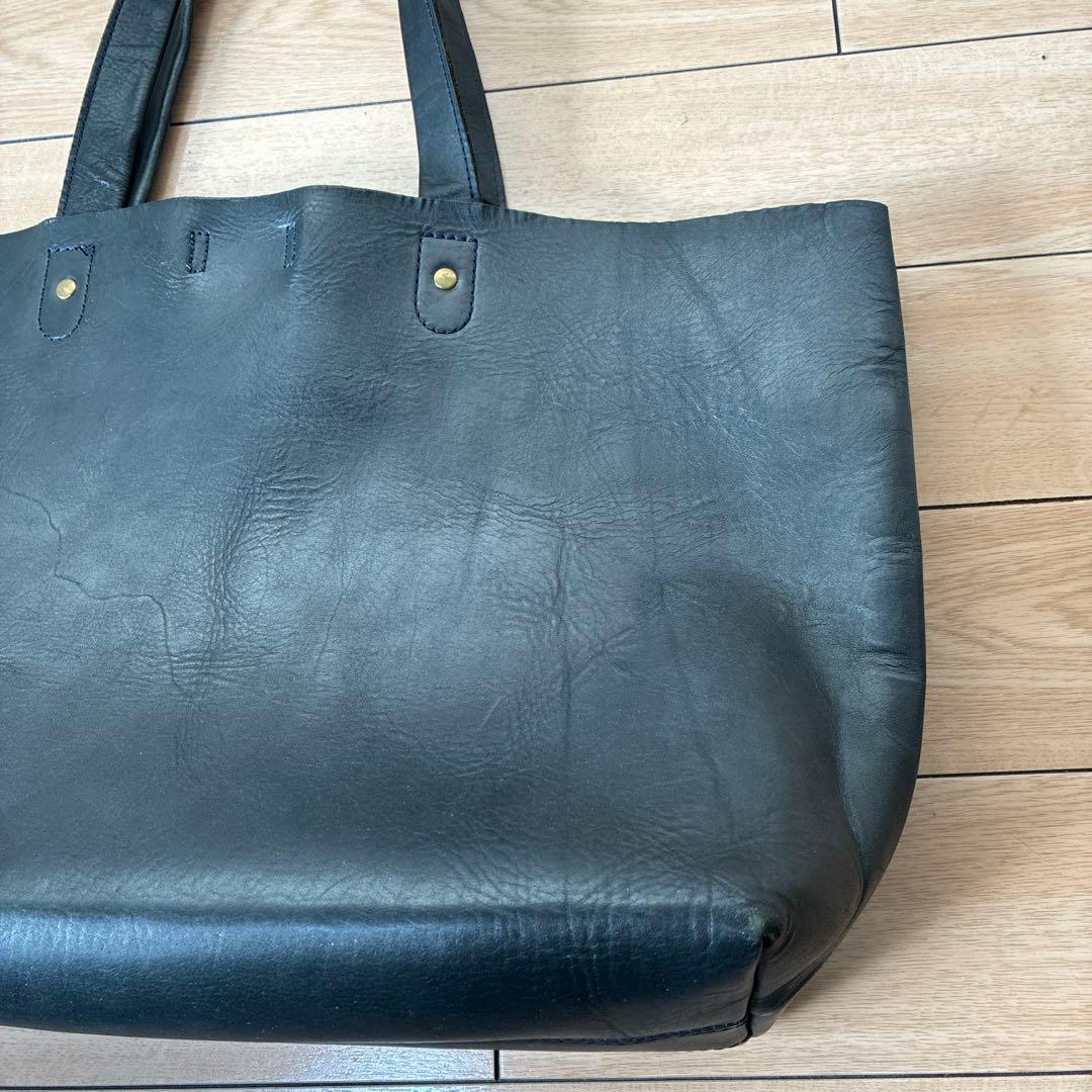 SLOW×Lui's コラボ 本革 レザートートバッグ