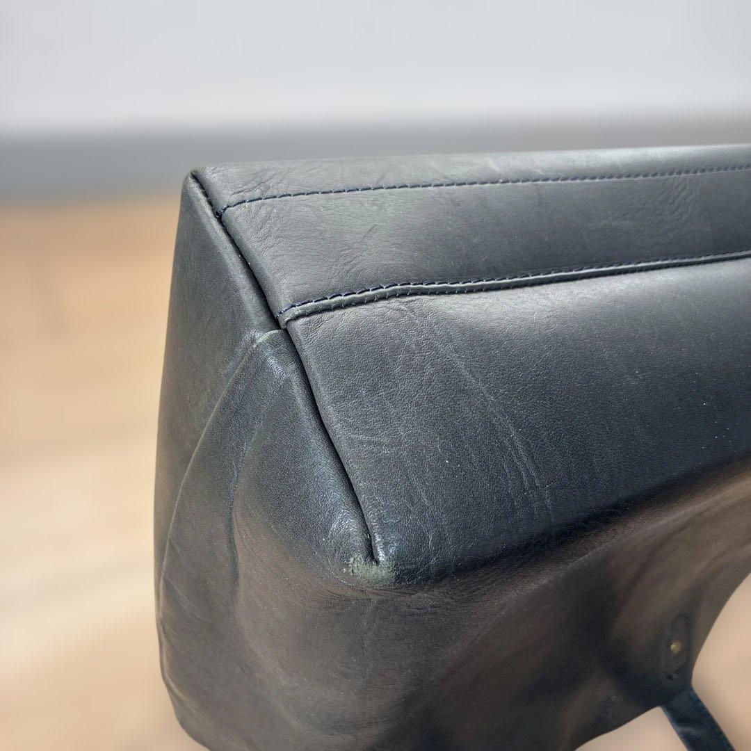 SLOW×Lui's コラボ 本革 レザートートバッグ