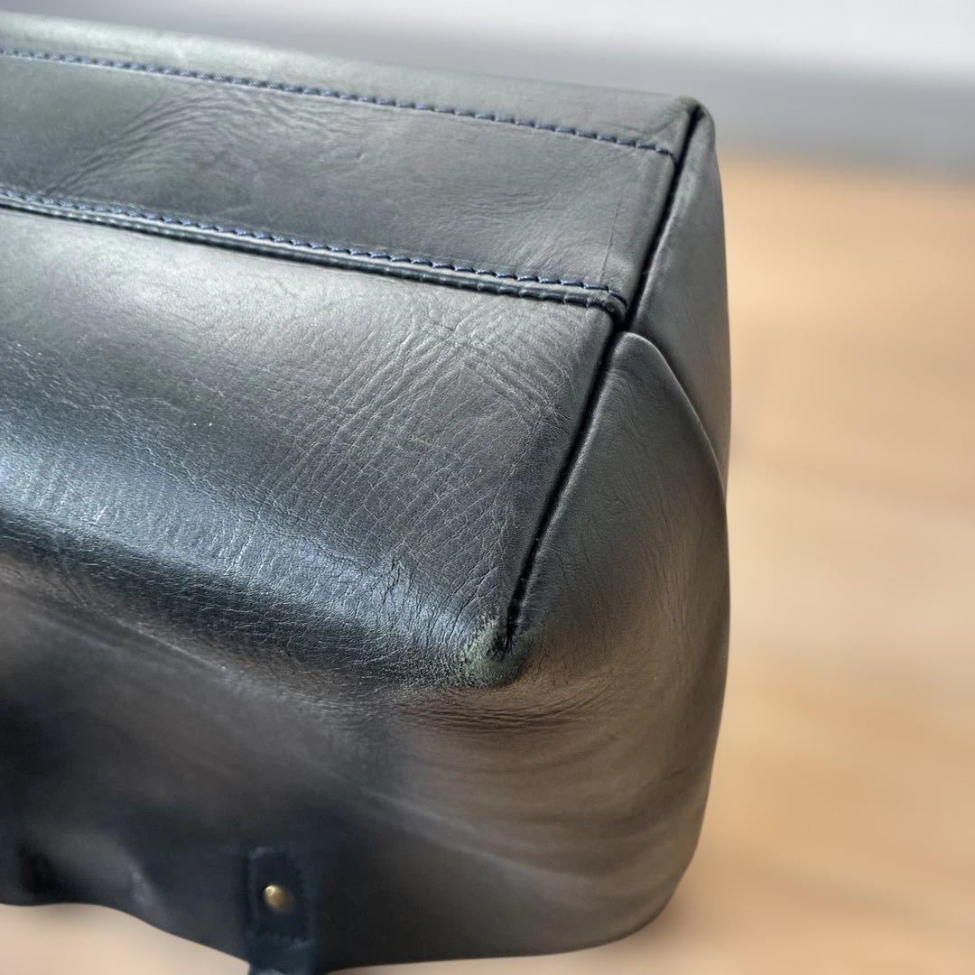 SLOW×Lui's コラボ 本革 レザートートバッグ