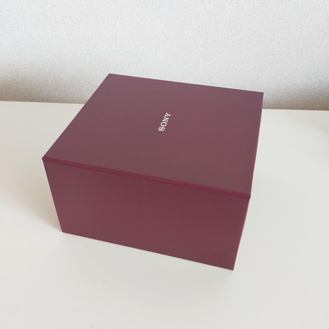 【美品】SONY ヘッドフォン h.ear on MDR-100Aボルドーピンク