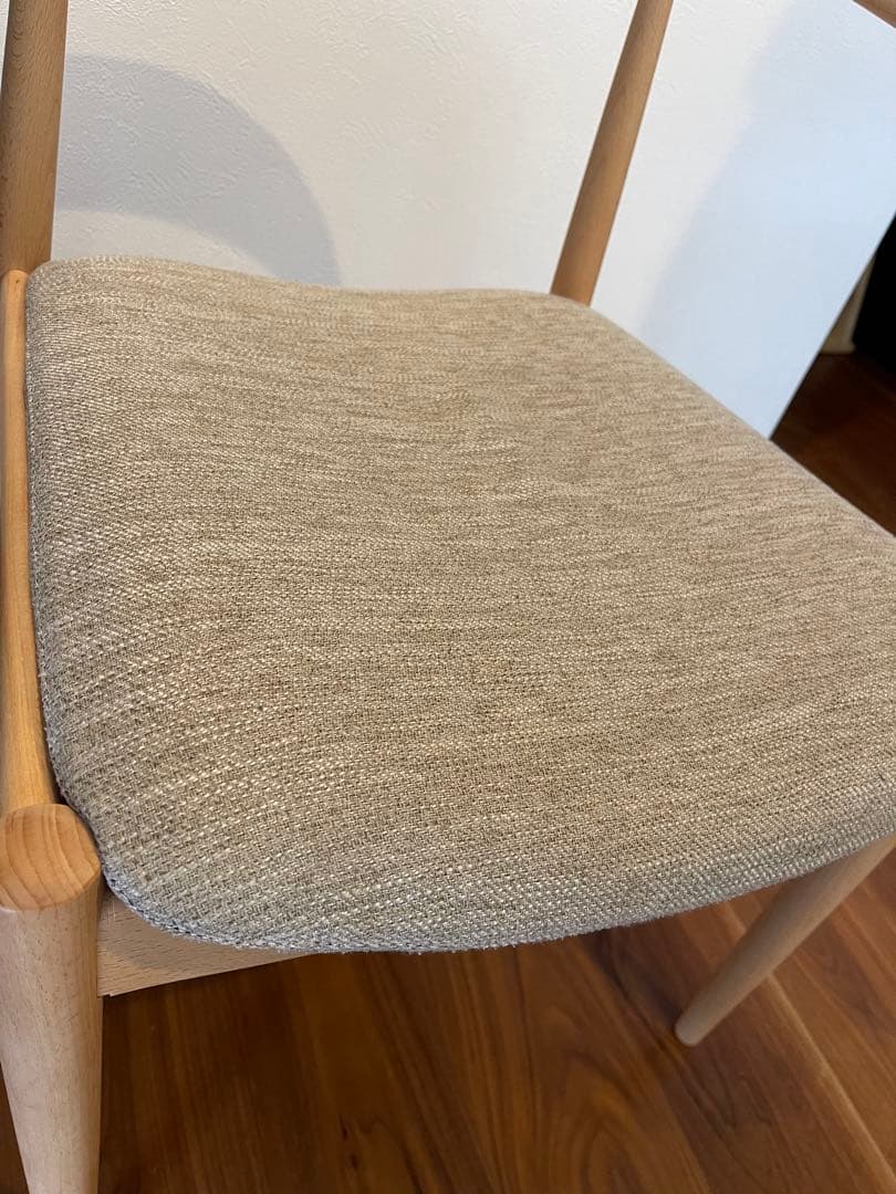 ニトリ　Nコレクション　木製 ダイニングチェア 椅子 ナチュラル 北欧スタイル