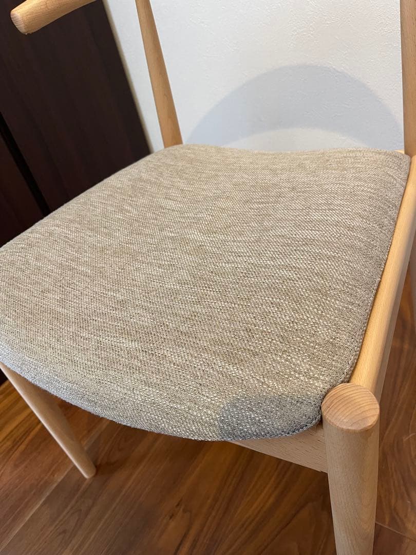 ニトリ　Nコレクション　木製 ダイニングチェア 椅子 ナチュラル 北欧スタイル