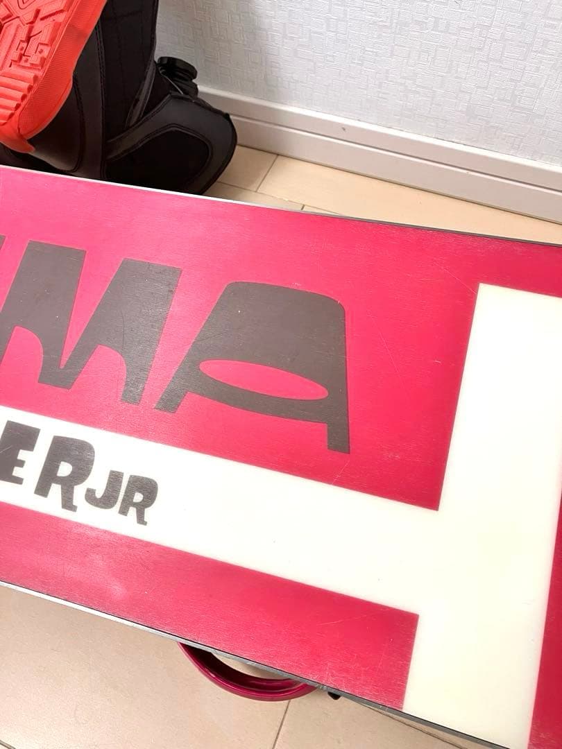 スノーボード 3点セット！子供用キッズジュニア ブーツ24.0 大阪手渡可