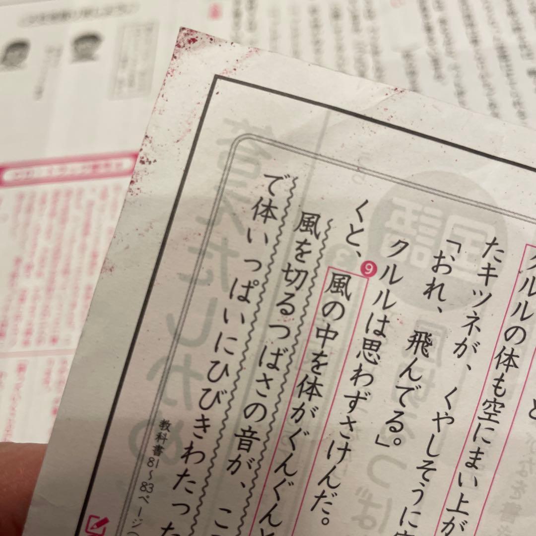 ‼️最新版 ‼️2025年度 小6 国語 カラーテスト解答 光文書院(17枚)